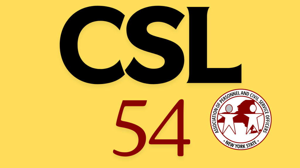 Amendment to Section 54 of Civil Service Law: Extending Time to Meet Minimum&nbsp;Qualifications